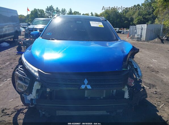 JA4ASWAA9NZ050028 2022 MITSUBISHI ECLIPSE CROSS Blue Vista interior trasera