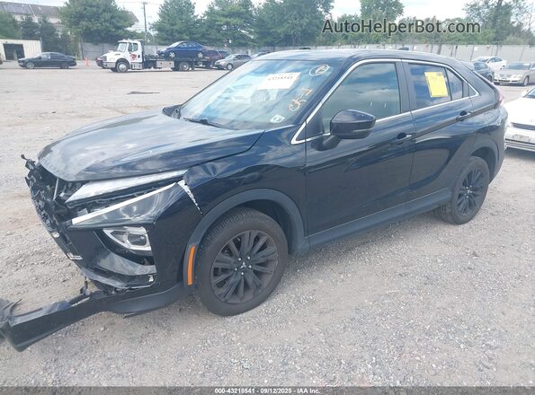 JA4ATVAA8PZ052945 2023 MITSUBISHI ECLIPSE CROSS Black Առջևի ձախ երեք քառորդ տեսարան