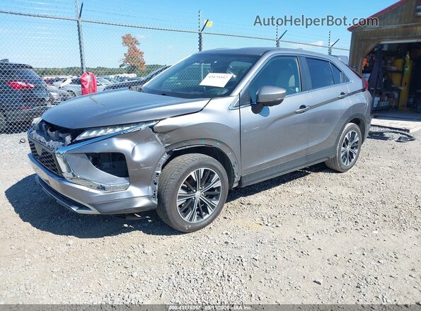 JA4ATWAA8NZ047702 2022 MITSUBISHI ECLIPSE CROSS Gray Передня ліва чверть