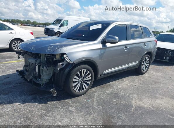 JA4AZ3A36LZ044504 2020 MITSUBISHI OUTLANDER Gray წინა მარცხენა ხედი სამი მეოთხედიდან