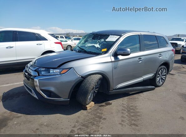 JA4AZ3A38LZ044519 2020 MITSUBISHI OUTLANDER Gray Передня ліва чверть
