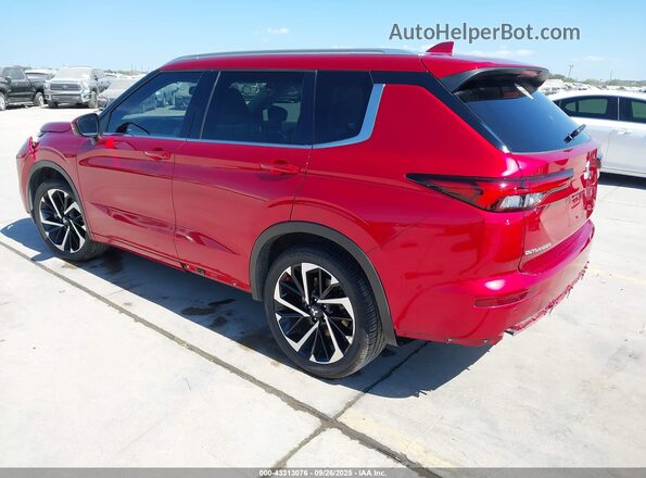 JA4J4VA85NZ009638 2022 MITSUBISHI OUTLANDER Красный Задняя левая четверть
