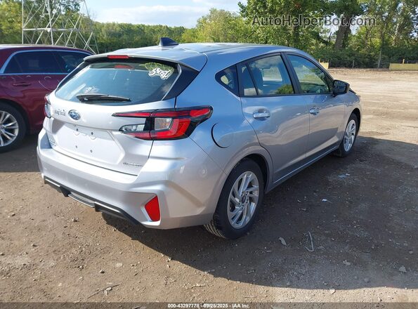 JF1GUABC2R8321932 2024 SUBARU IMPREZA Серебряный Задняя правая четверть
