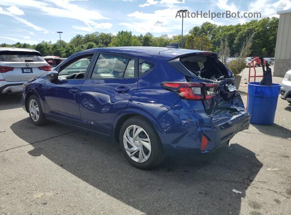 JF1GUABC7R8318475 2024 SUBARU IMPREZA Синий Задняя левая четверть