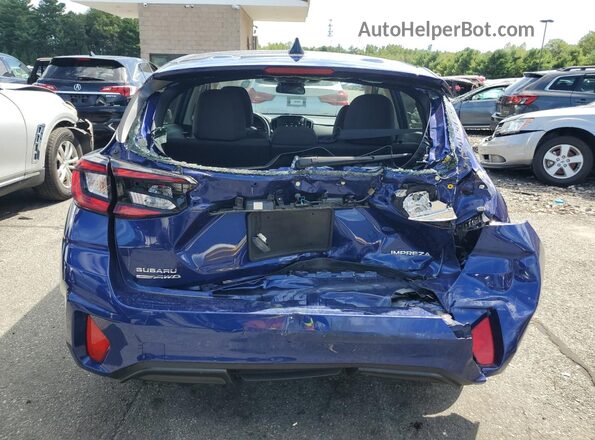 JF1GUABC7R8318475 2024 SUBARU IMPREZA Синий Вид сзади