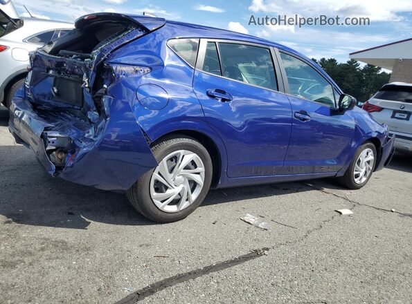 JF1GUABC7R8318475 2024 SUBARU IMPREZA Синий Задняя правая четверть