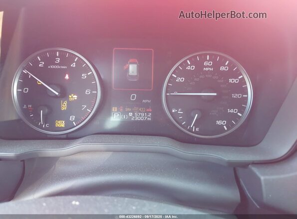 JF1GUAFC5R8243902 2024 SUBARU IMPREZA Red Vista de los asientos traseros