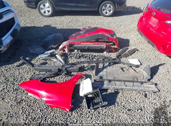 JF1GUAFC5R8243902 2024 SUBARU IMPREZA Red Vista del cuadro de instrumentos