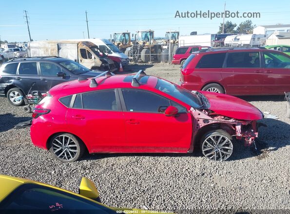 JF1GUAFC5R8243902 2024 SUBARU IMPREZA Red Vista interior de 360 grados