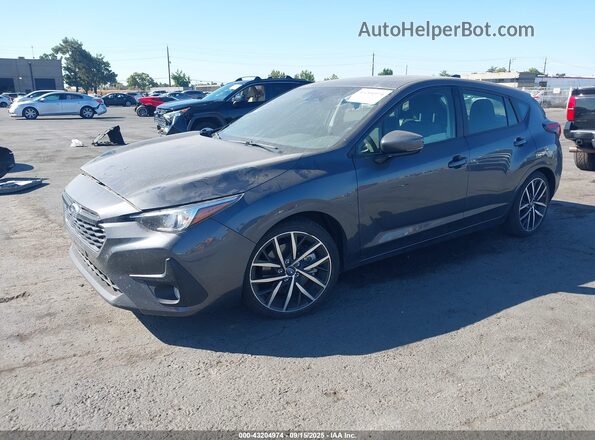 JF1GUAFC5R8370827 2024 SUBARU IMPREZA Gray Front left