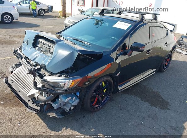 JF1VA2S69M9813991 2021 SUBARU WRX STI Black Front left