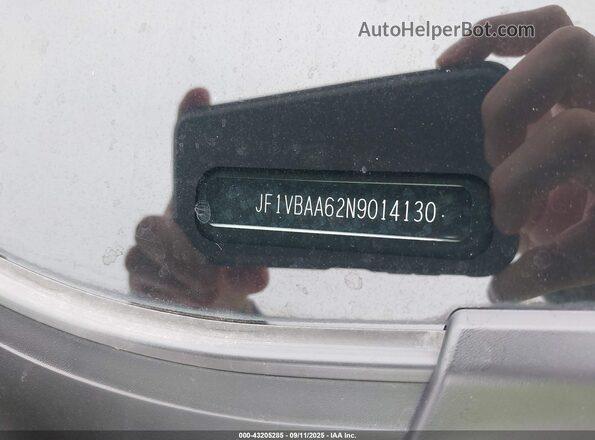 JF1VBAA62N9014130 2022 SUBARU WRX White Вид підкапотного простору
