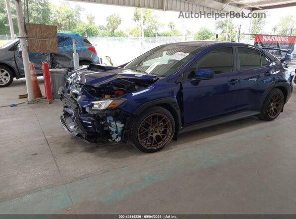 JF1VBAA64P9810087 2023 SUBARU WRX Синий Передняя левая четверть