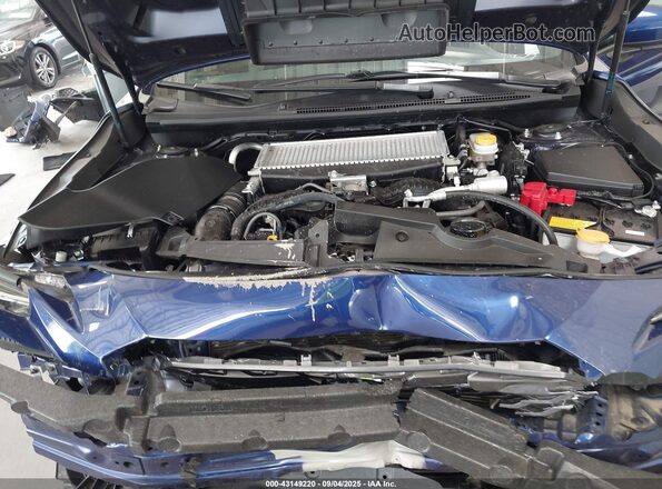 JF1VBAA64P9810087 2023 SUBARU WRX Синий Вид сзади
