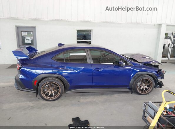 JF1VBAA64P9810087 2023 SUBARU WRX Синий Вид задней части салона