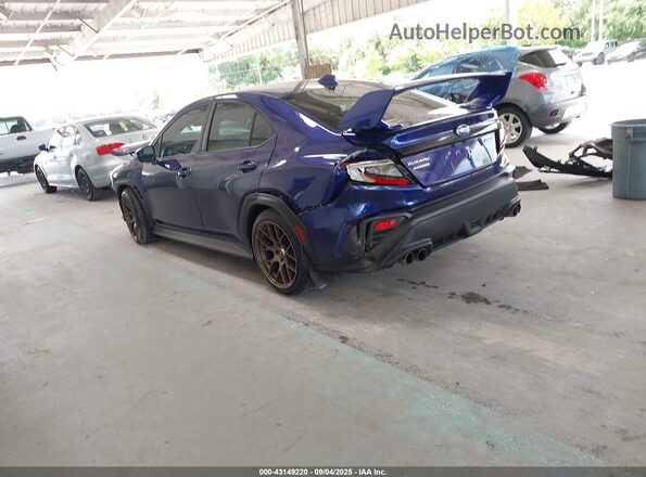 JF1VBAA64P9810087 2023 SUBARU WRX Синий Задняя левая четверть