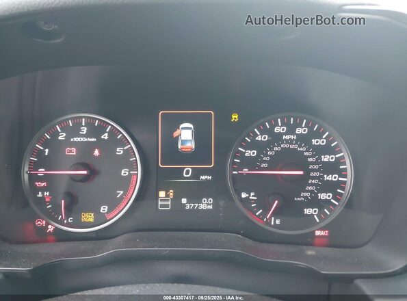 JF1VBAA66N9015975 2022 SUBARU WRX White Widok tylnych siedzeń