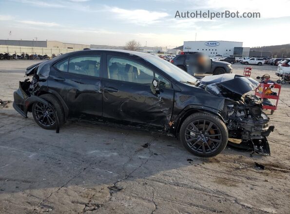JF1VBAF60P9803078 2023 SUBARU WRX Черный Передняя правая четверть