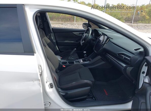 JF1VBAF61P9813795 2023 SUBARU WRX White წინა სალონის ხედი