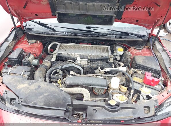 JF1VBAF66N9025995 2022 SUBARU WRX Red Widok z tyłu