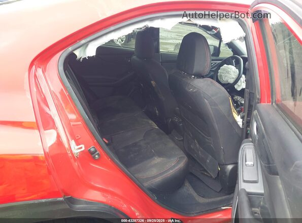 JF1VBAF66N9025995 2022 SUBARU WRX Red Widok naklejki z numerem VIN