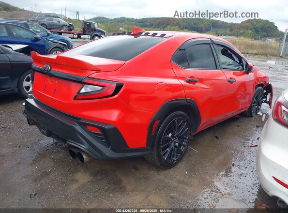 JF1VBAF66N9025995 2022 SUBARU WRX Red Tył prawy