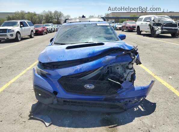 JF1VBAF67P9817432 2023 SUBARU WRX Blue Դիմացի տեսք