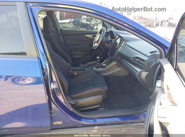 JF1VBAF68P9817410 2023 SUBARU WRX Blue Вид салону спереду