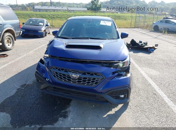 JF1VBAF68P9817410 2023 SUBARU WRX Blue Вид задньої частини салону