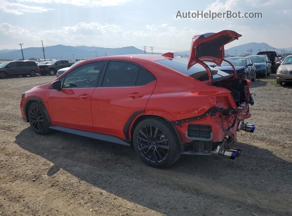 JF1VBAF69N9031175 2022 SUBARU WRX Red უკანა მარცხენა