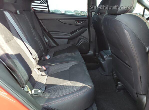 JF1VBAF69N9031175 2022 SUBARU WRX Red უკანა სავარძლების ხედი