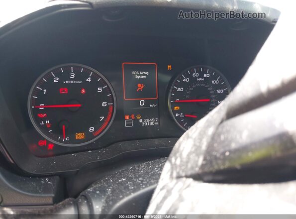 JF1VBAF6XN9015857 2022 SUBARU WRX Silver Հետևի նստատեղերի տեսք