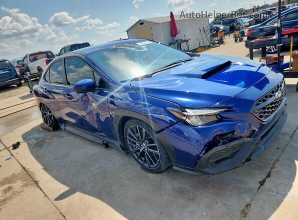 JF1VBAH65R9805313 2024 SUBARU WRX Синий Передняя правая четверть
