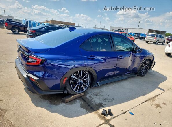 JF1VBAH65R9805313 2024 SUBARU WRX Синий Задняя правая четверть