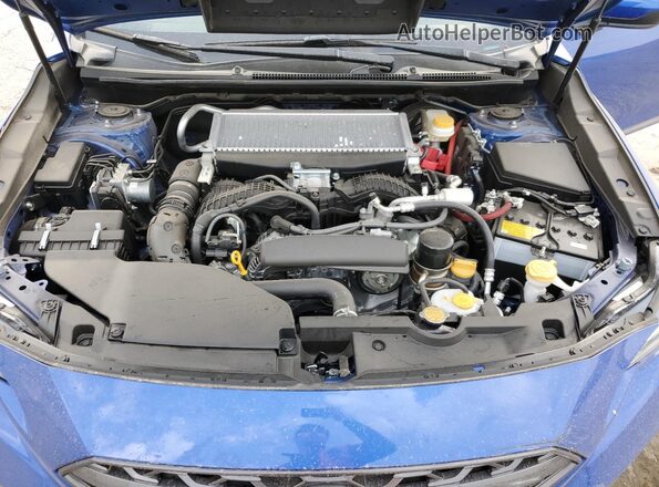 JF1VBAH6XR9819451 2024 SUBARU WRX Blue Widok wnętrza z tyłu