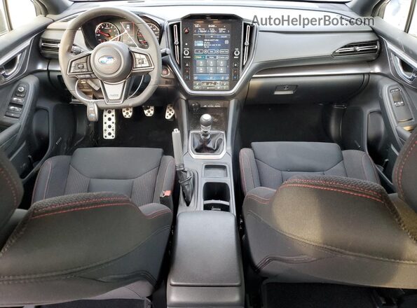 JF1VBAH6XR9819451 2024 SUBARU WRX Blue Widok deski rozdzielczej