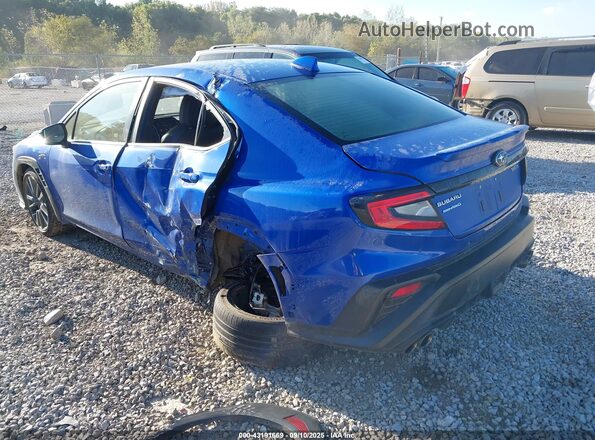 JF1VBAU64N8016186 2022 SUBARU WRX Blue Հետևի ձախ