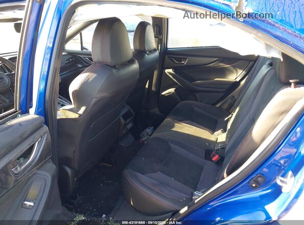 JF1VBAU64N8016186 2022 SUBARU WRX Blue VIN կոդի պիտակի տեսք