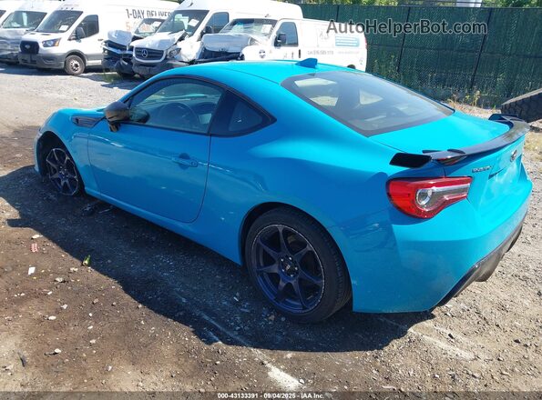 JF1ZCAB14J9600503 2018 SUBARU BRZ Blue Trasero izquierdo