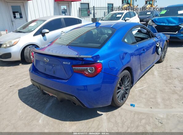 JF1ZCAC12H8603804 2017 SUBARU BRZ Blue Trasero derecho