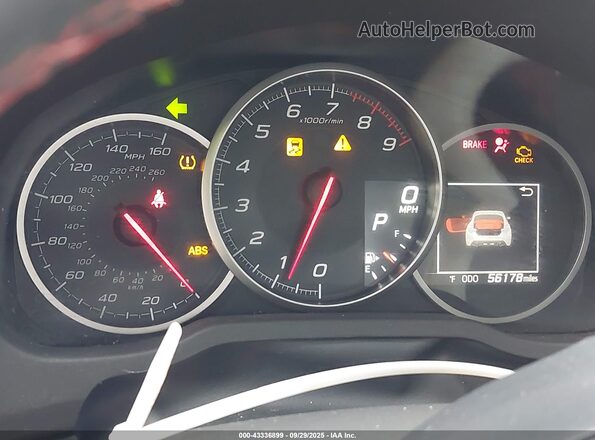 JF1ZCAC12L8700171 2020 SUBARU BRZ Blue Вид задніх сидінь