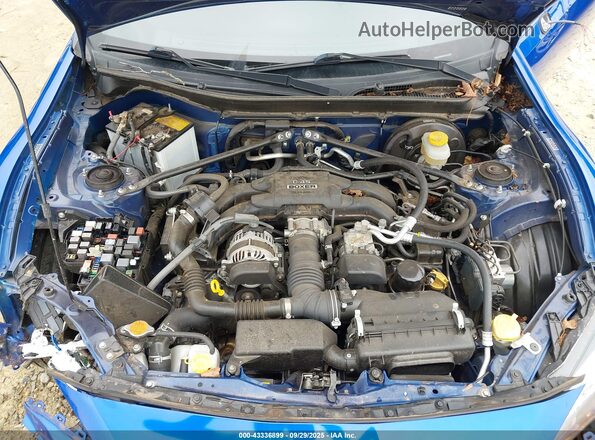 JF1ZCAC12L8700171 2020 SUBARU BRZ Blue Вид ззаду