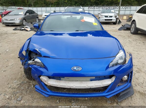 JF1ZCAC12L8700171 2020 SUBARU BRZ Blue Вид задньої частини салону