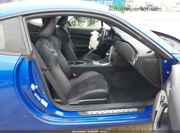 JF1ZCAC12L8700171 2020 SUBARU BRZ Blue Вид салону спереду