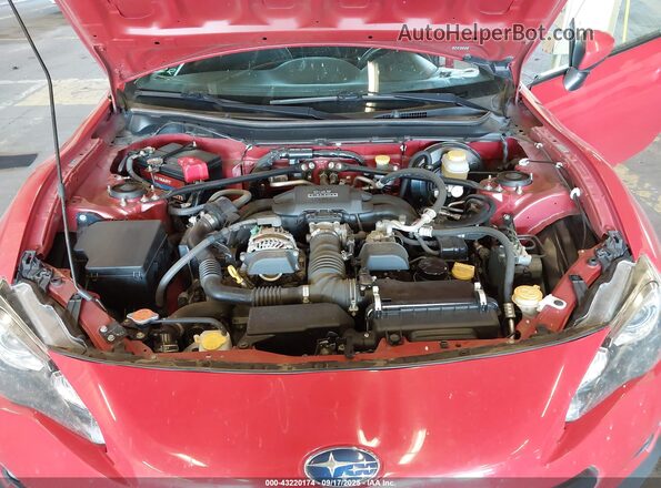 JF1ZCAC17G9600907 2016 SUBARU BRZ Red Հետևի տեսք