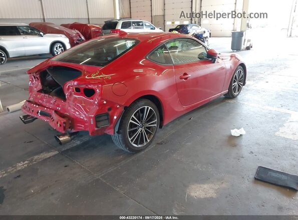 JF1ZCAC17G9600907 2016 SUBARU BRZ Red Հետևի աջ