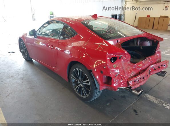 JF1ZCAC17G9600907 2016 SUBARU BRZ Red Հետևի ձախ