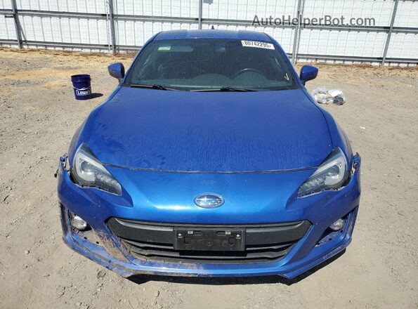 JF1ZCAC18H9605180 2017 SUBARU BRZ Blue 
