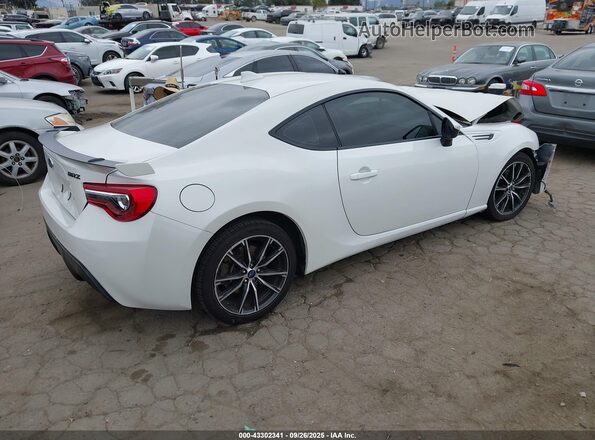JF1ZCAC1XJ8602180 2018 SUBARU BRZ White Задня права чверть