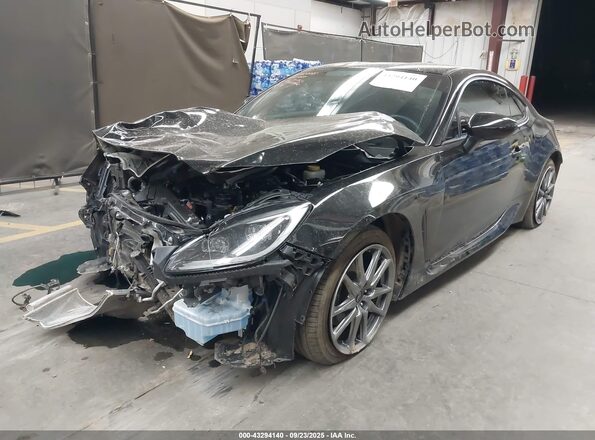JF1ZDBB10P9707074 2023 SUBARU BRZ Black წინა მარცხენა ხედი სამი მეოთხედიდან